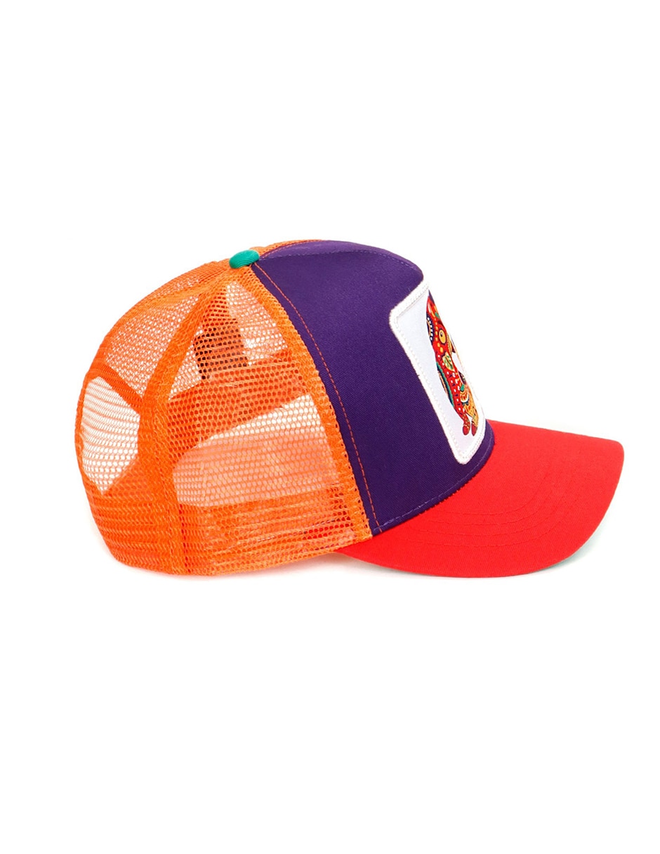 Gorra con visera curva Iconos Alebrije zorro unisex 3