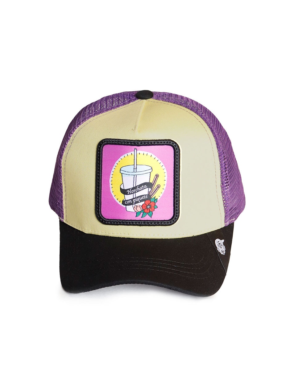 Gorra con visera curva Frase Horchata con piquete unisex Gorra con visera curva Frase Horchata con piquete unisex