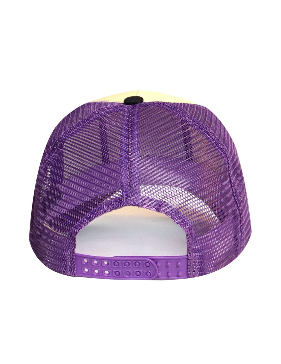 Gorra con visera curva Frase Horchata con piquete unisex 4
