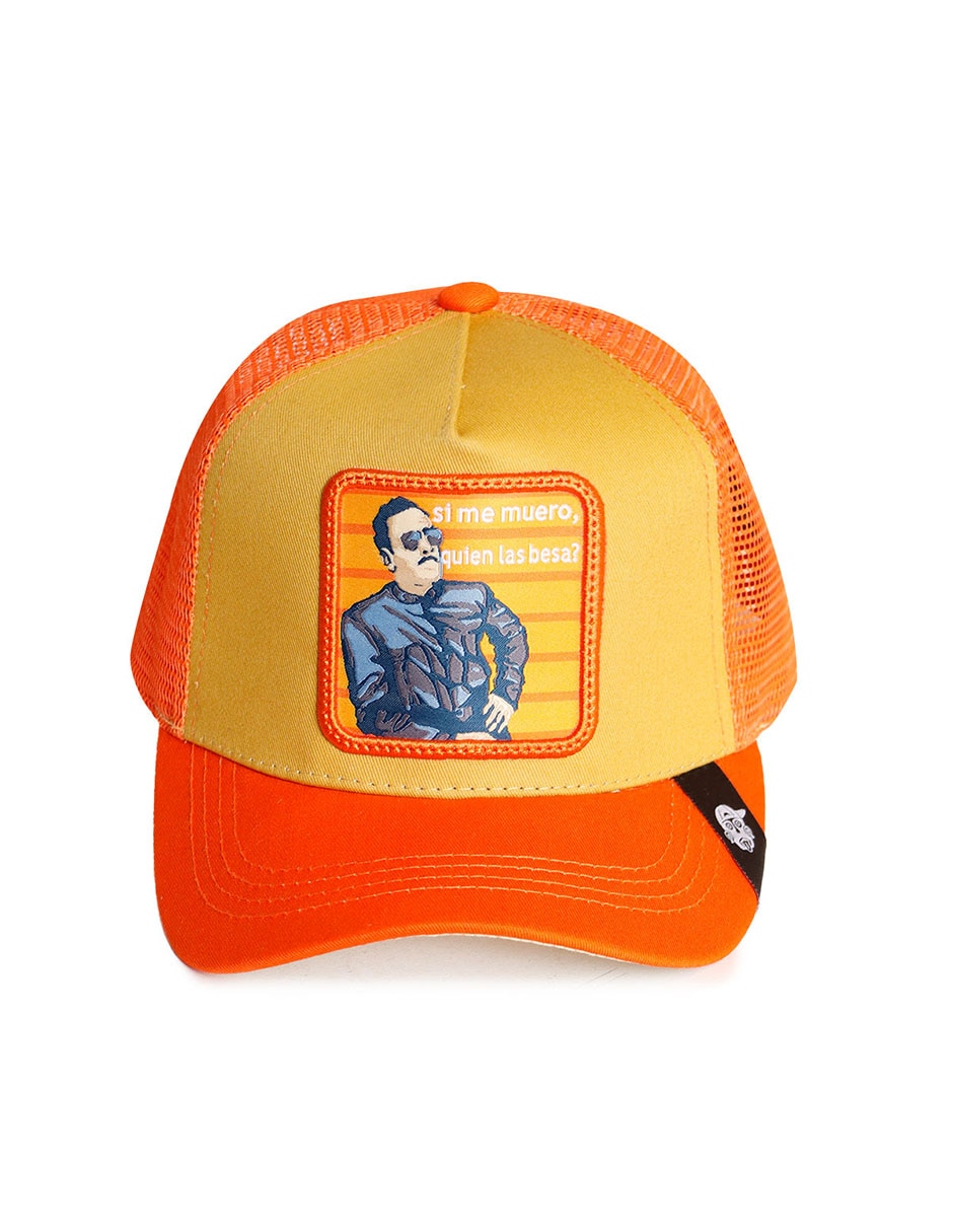 Gorra con visera curva Frase Si me muero, quién las besa unisex Gorra con visera curva Frase Si me muero, quién las besa unisex