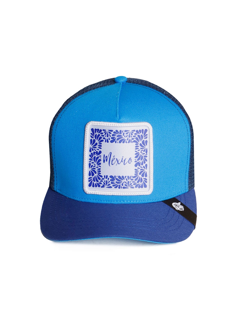 Gorra con visera curva Iconos México Mosaico unisex