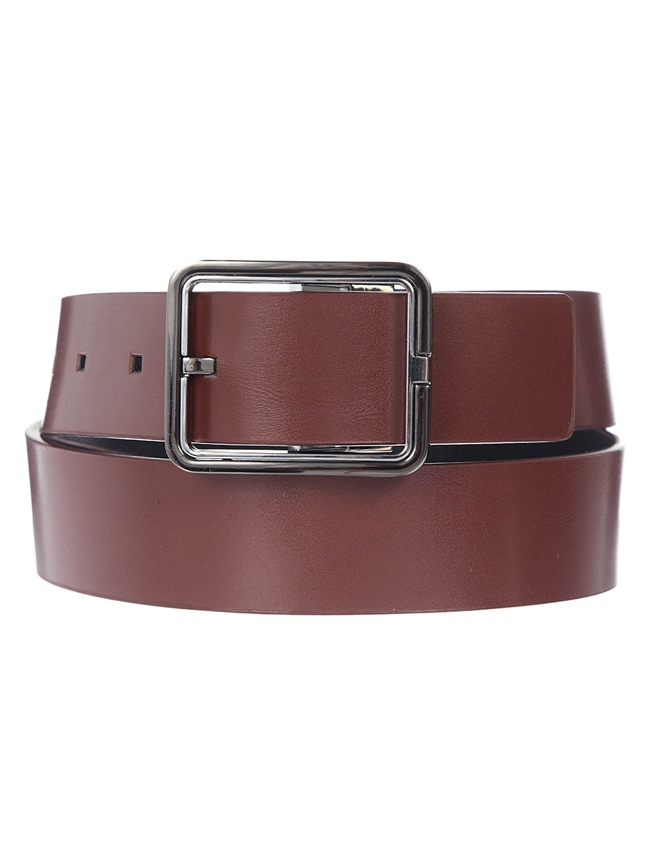 Cinturón de piel para hombre