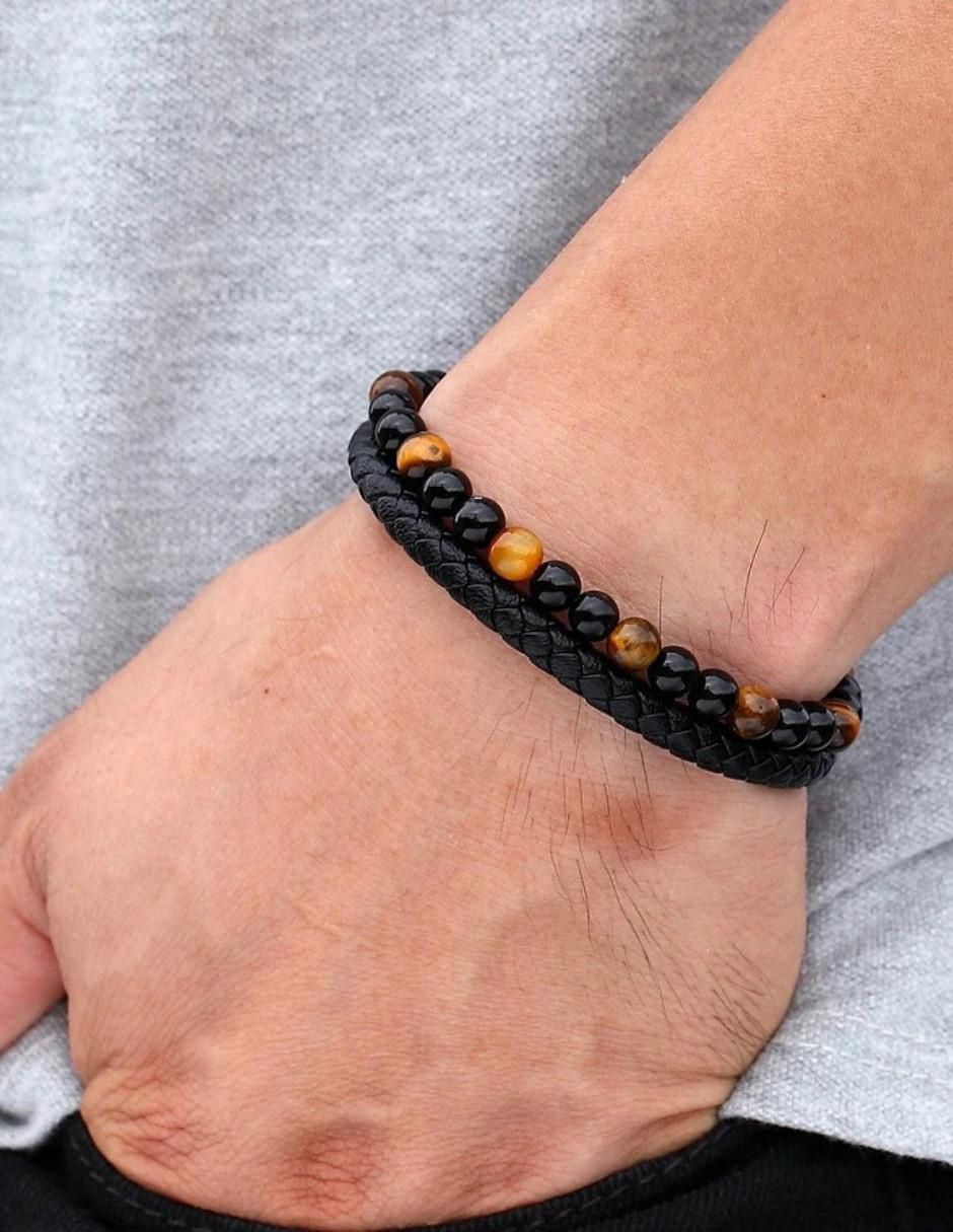 Pulsera Black con acabado pulido 2
