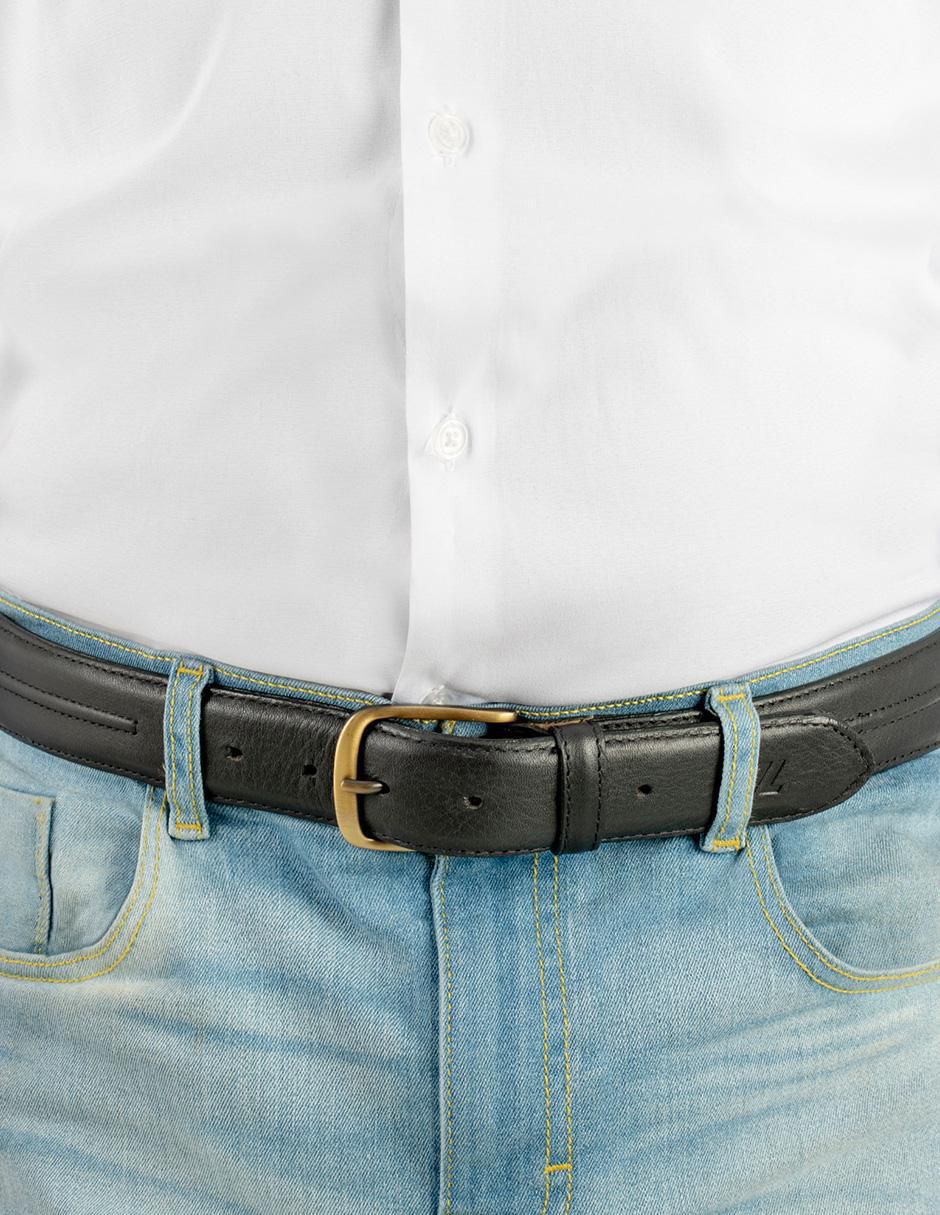 "cinturón/set cinturón" siete leguas "de" cuero "para" hombre
