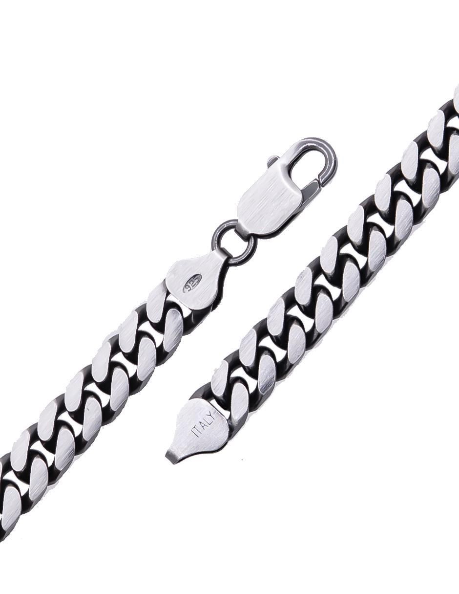 Pulsera de plata P 925 con acabado mate 3