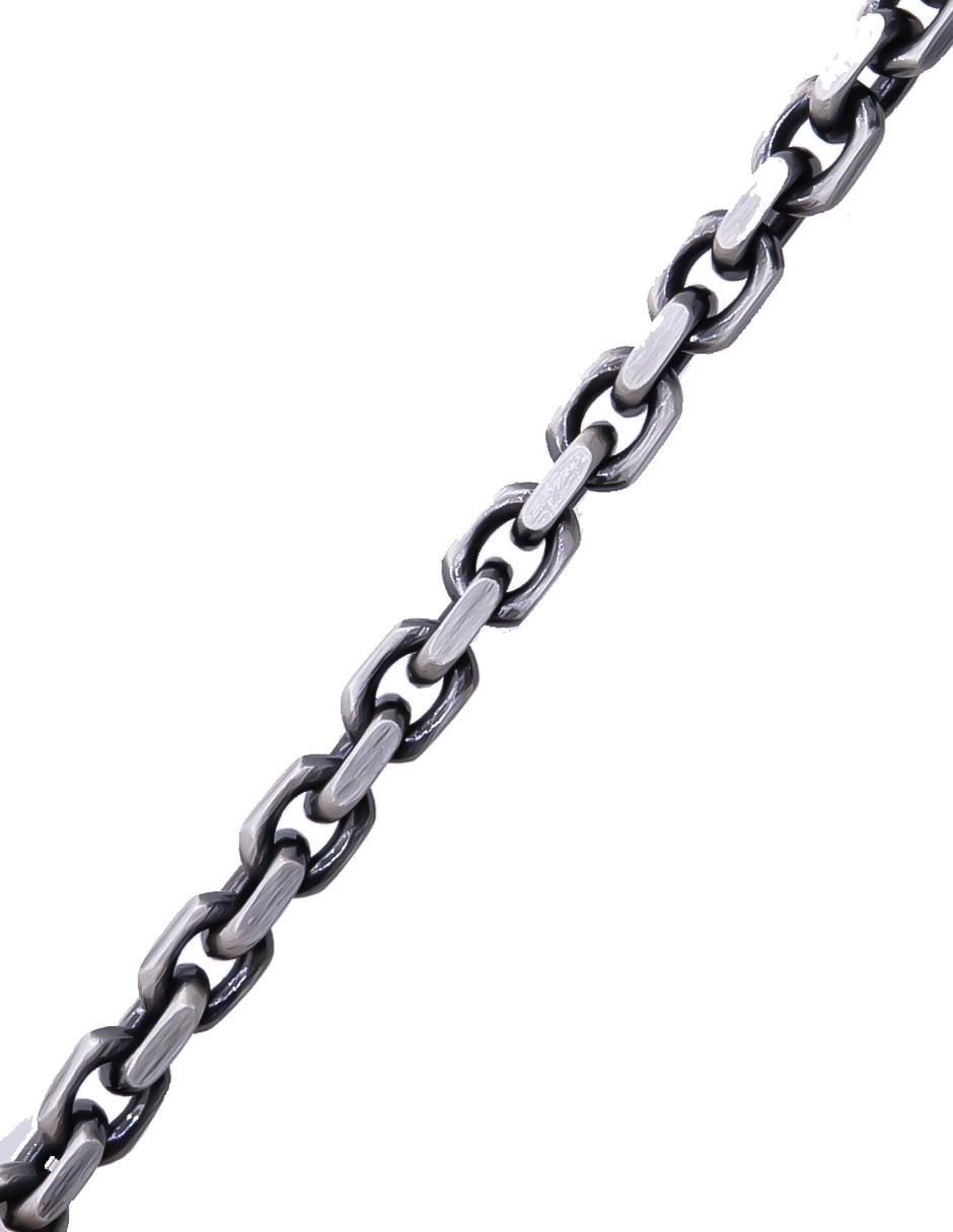 Pulsera de plata P 925 con acabado mate 4