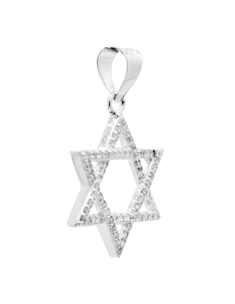 Dije de estrella de plata P 925 3