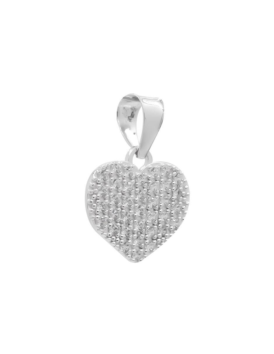 Dije de corazón de plata P 925 2
