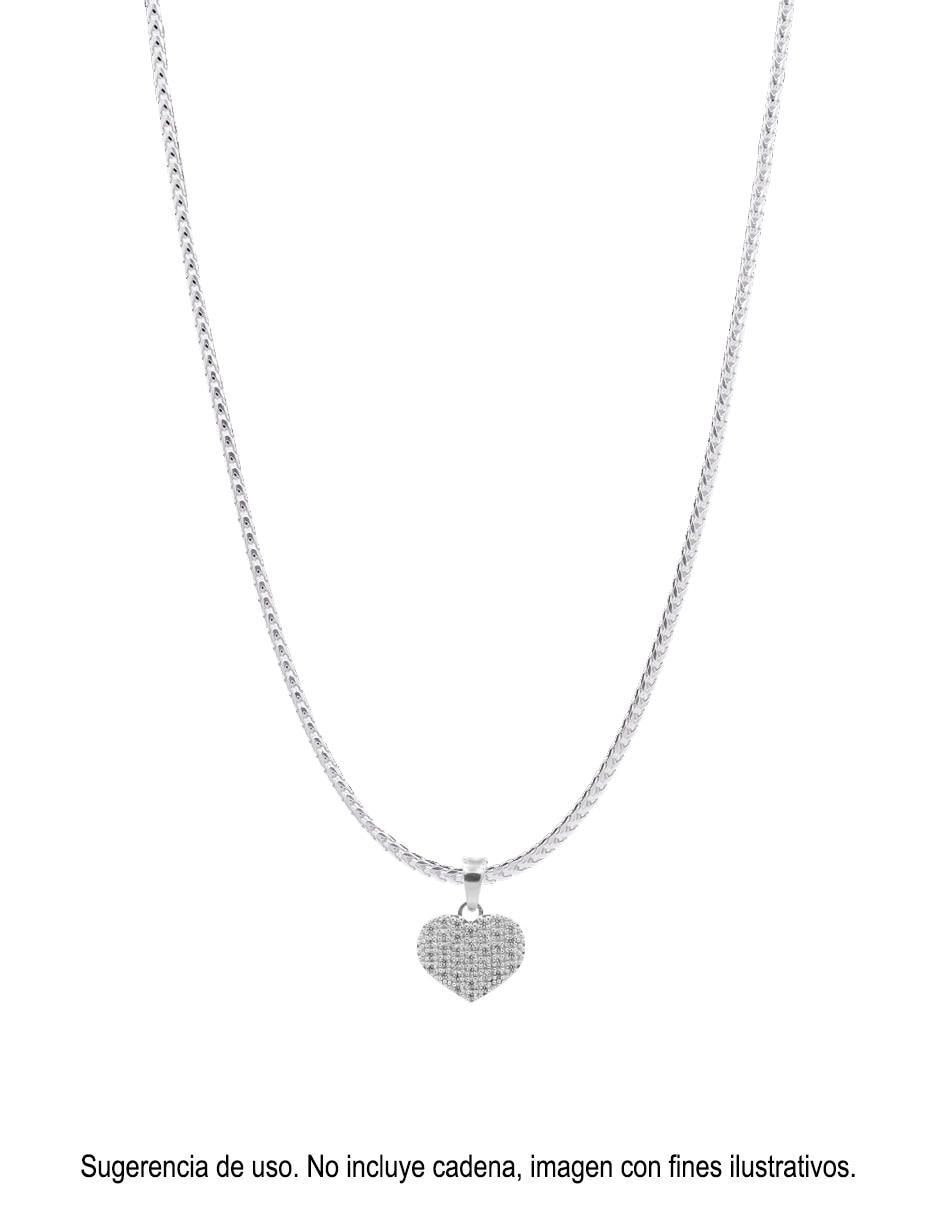 Dije de corazón de plata P 925 3