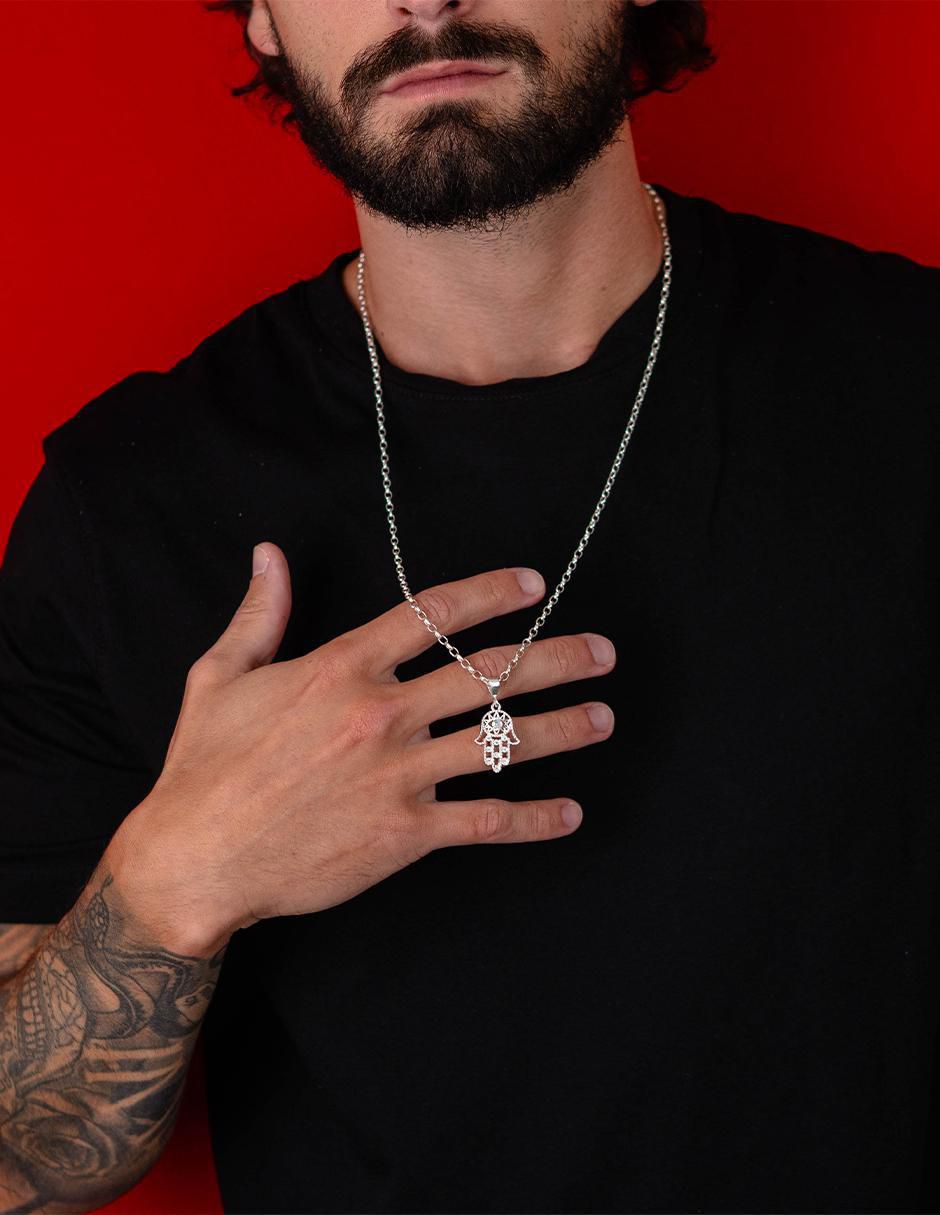 Dije de mano de fátima de plata P 925 3