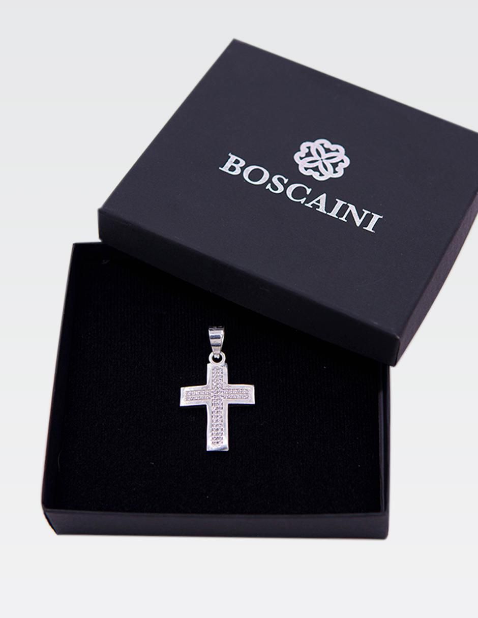 Dije de cruz de plata P 925 4