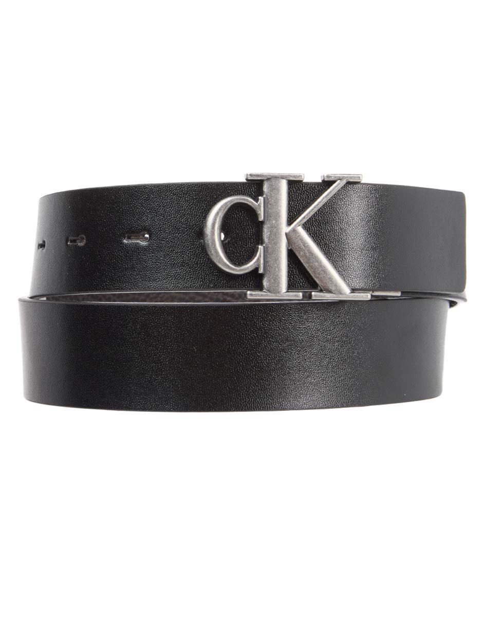 Cinturón de piel para hombre