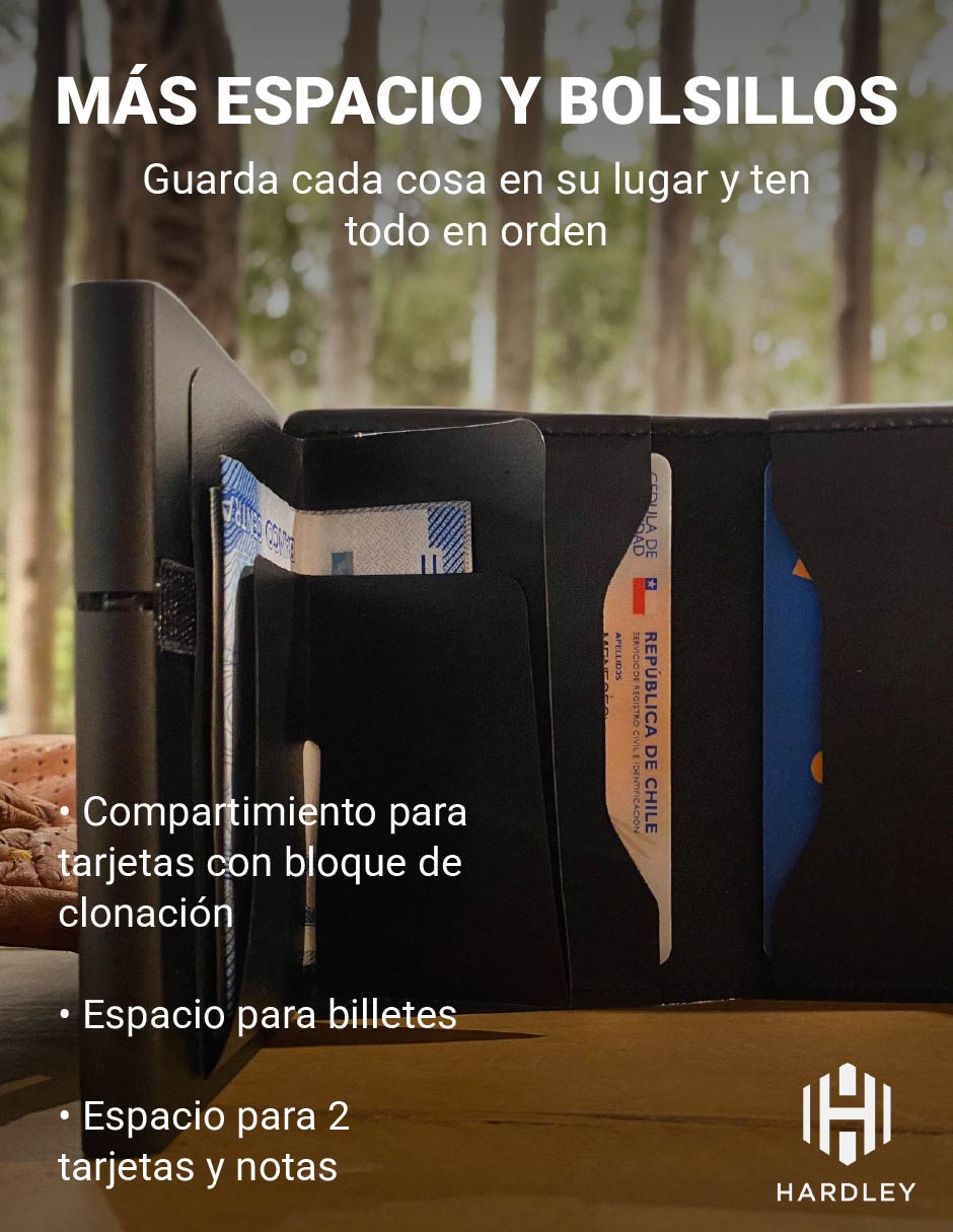 Cartera Hardley para hombre