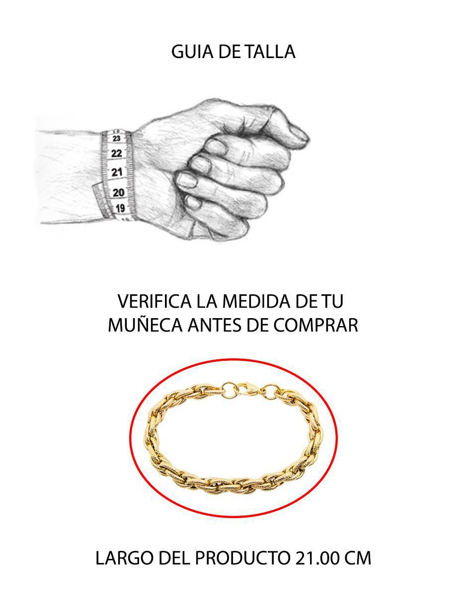Pulsera de baño de oro 14 K 5