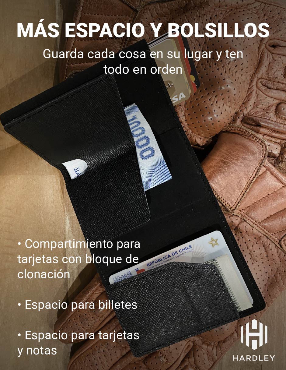 Cartera Hardley para hombre
