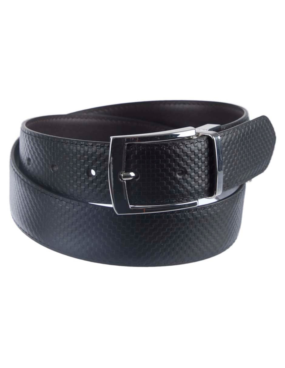 Cinturón de piel para hombre