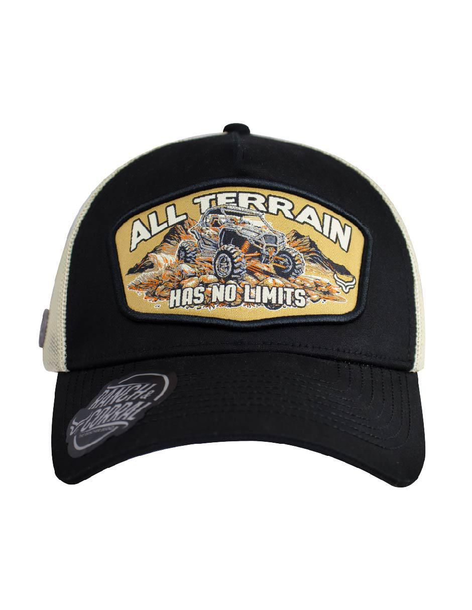 Gorra visera semicurva broche unisex 2