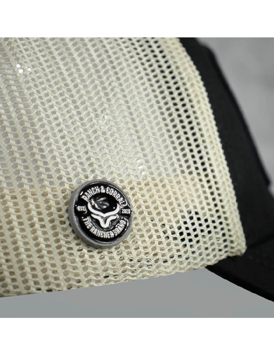 Gorra visera semicurva broche unisex 6