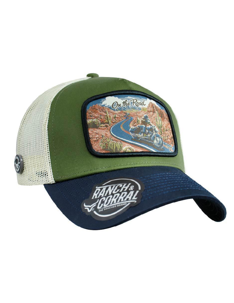 Gorra visera semicurva broche unisex Gorra visera semicurva broche unisex