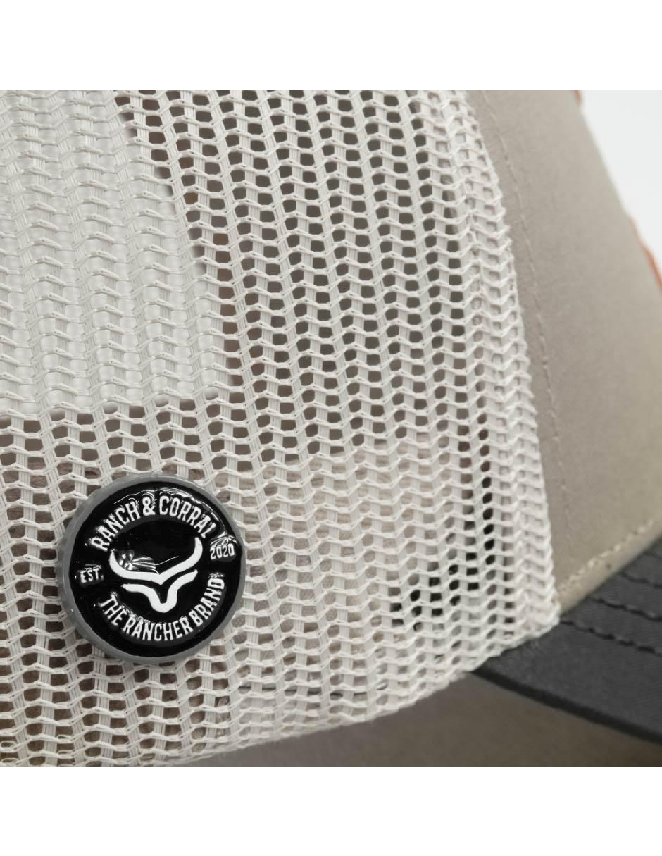Gorra visera semicurva broche unisex 6