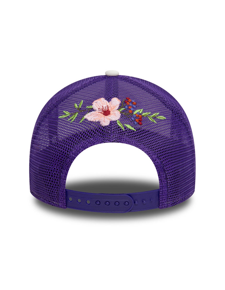 Gorra visera curva correa ajustable  Flower Nba Los Angeles Lakers unisex 2