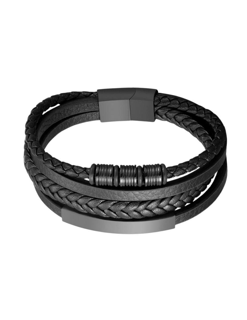 Pulsera Black con acabado pulido