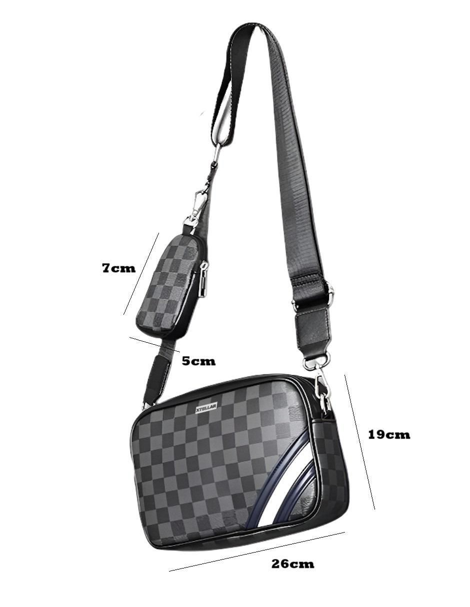 Bolsa bandolera de cuero para hombre 4
