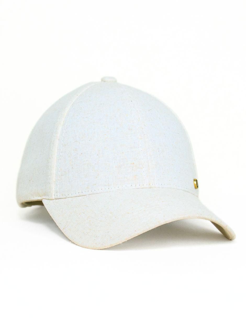 Gorra visera curva hebilla Linen unisex 3