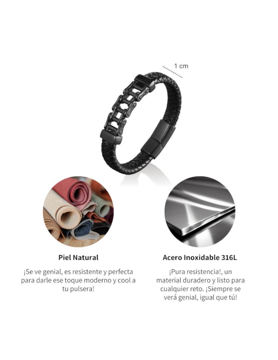 Pulsera Black con acabado pulido 3