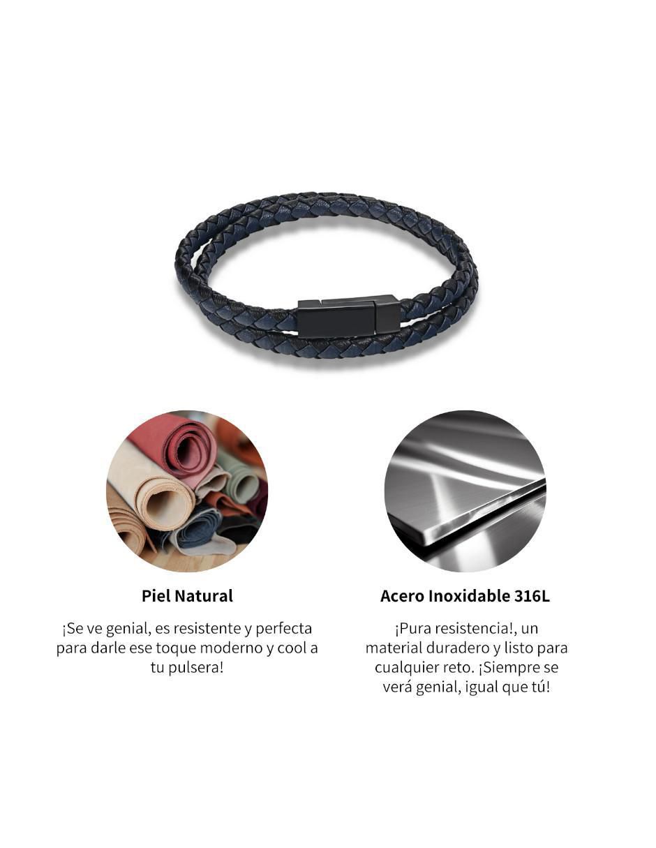 Pulsera Black con acabado pulido 3