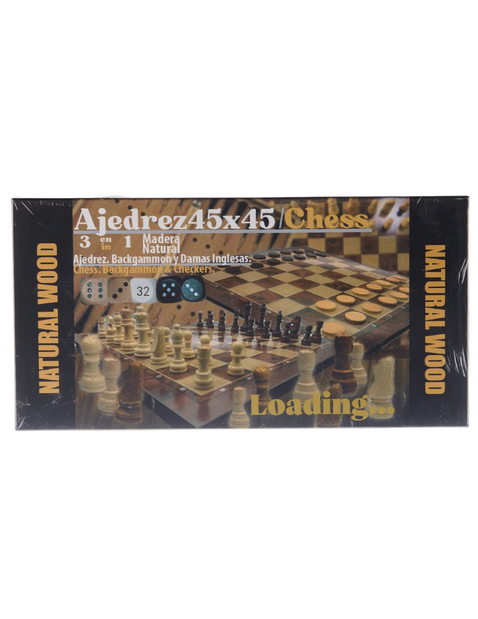 Ajedrez de madera Ajedrez de madera