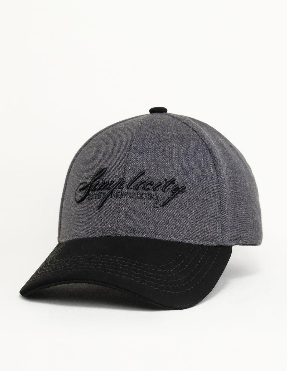 Gorra con visera curva Statement unisex