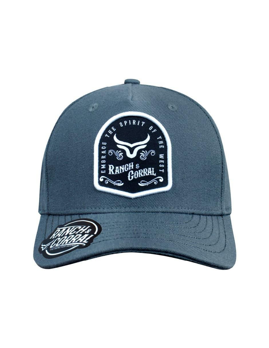 Gorra visera semicurva broche unisex 2