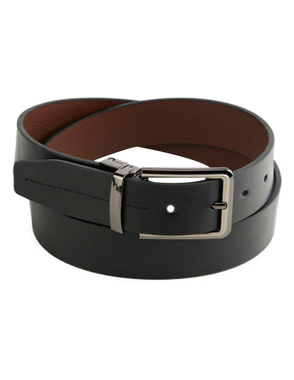 Cinturón de piel para hombre