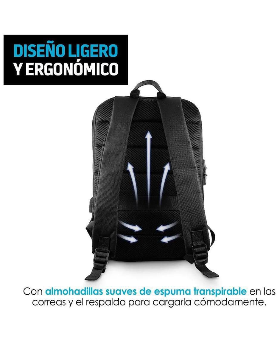 Mochila con portalaptop impermeable para hombre 4