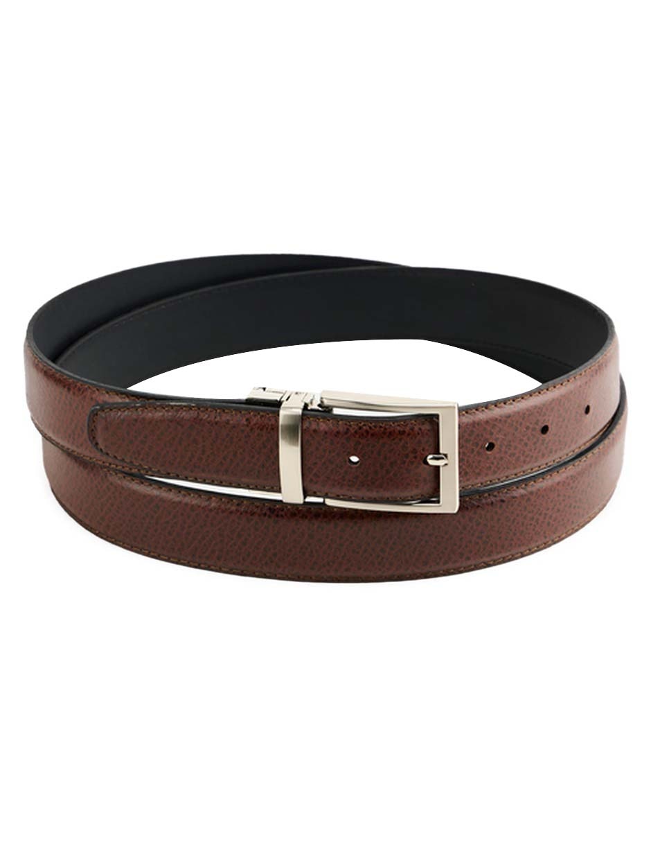 Cinturón de piel para hombre