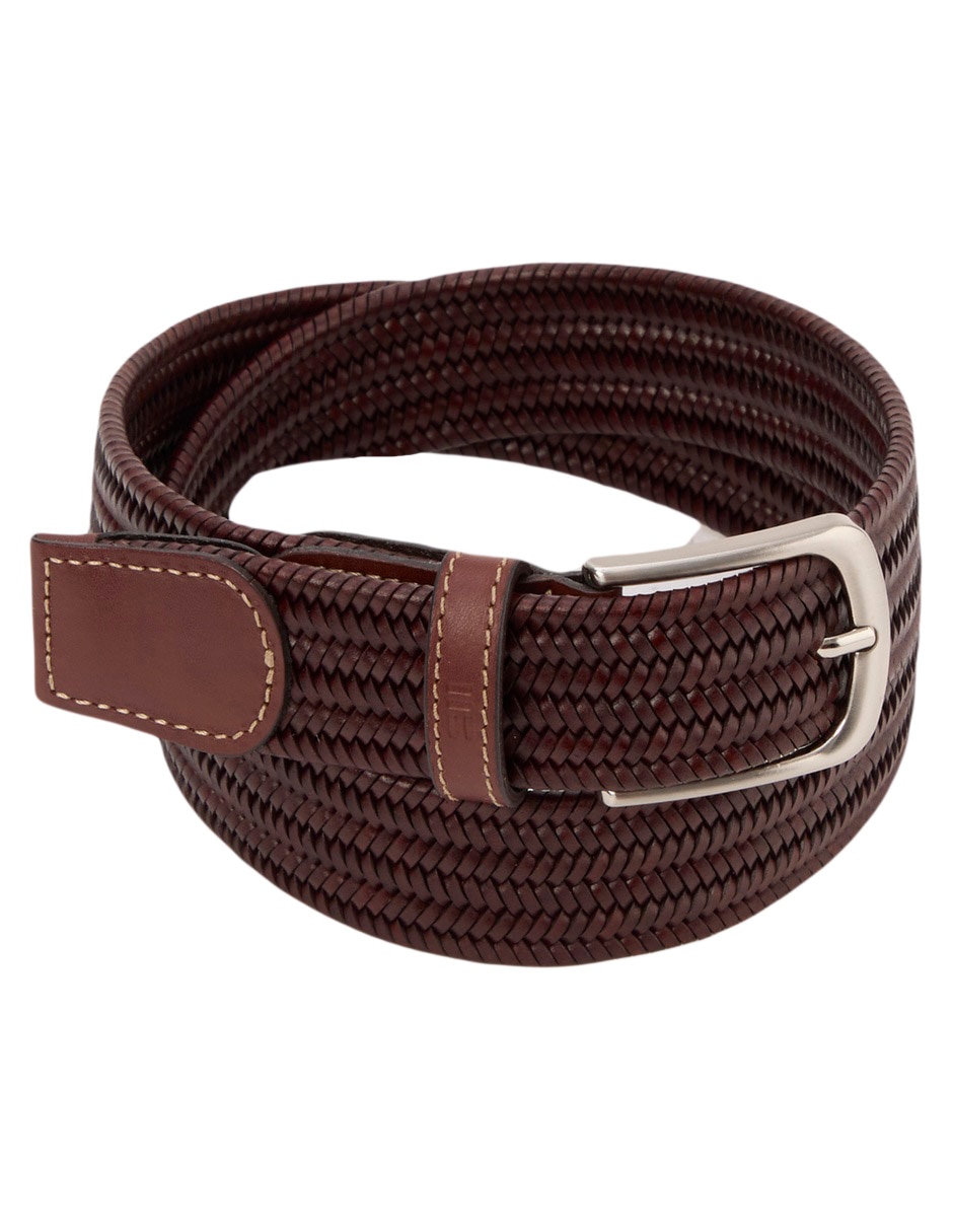 Cinturón de piel para hombre