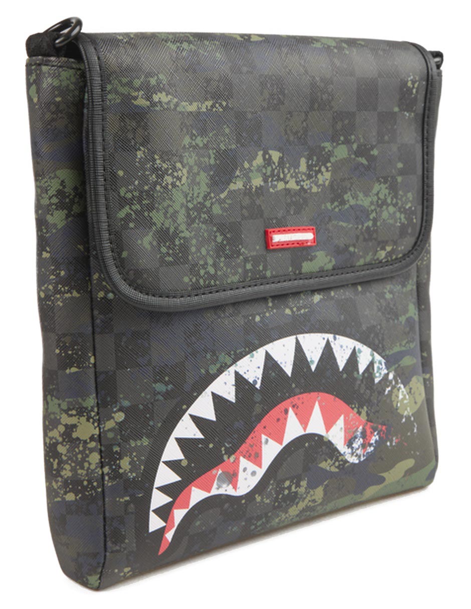 Bolsa messenger Camo Splash Shark Speeder para hombre 2