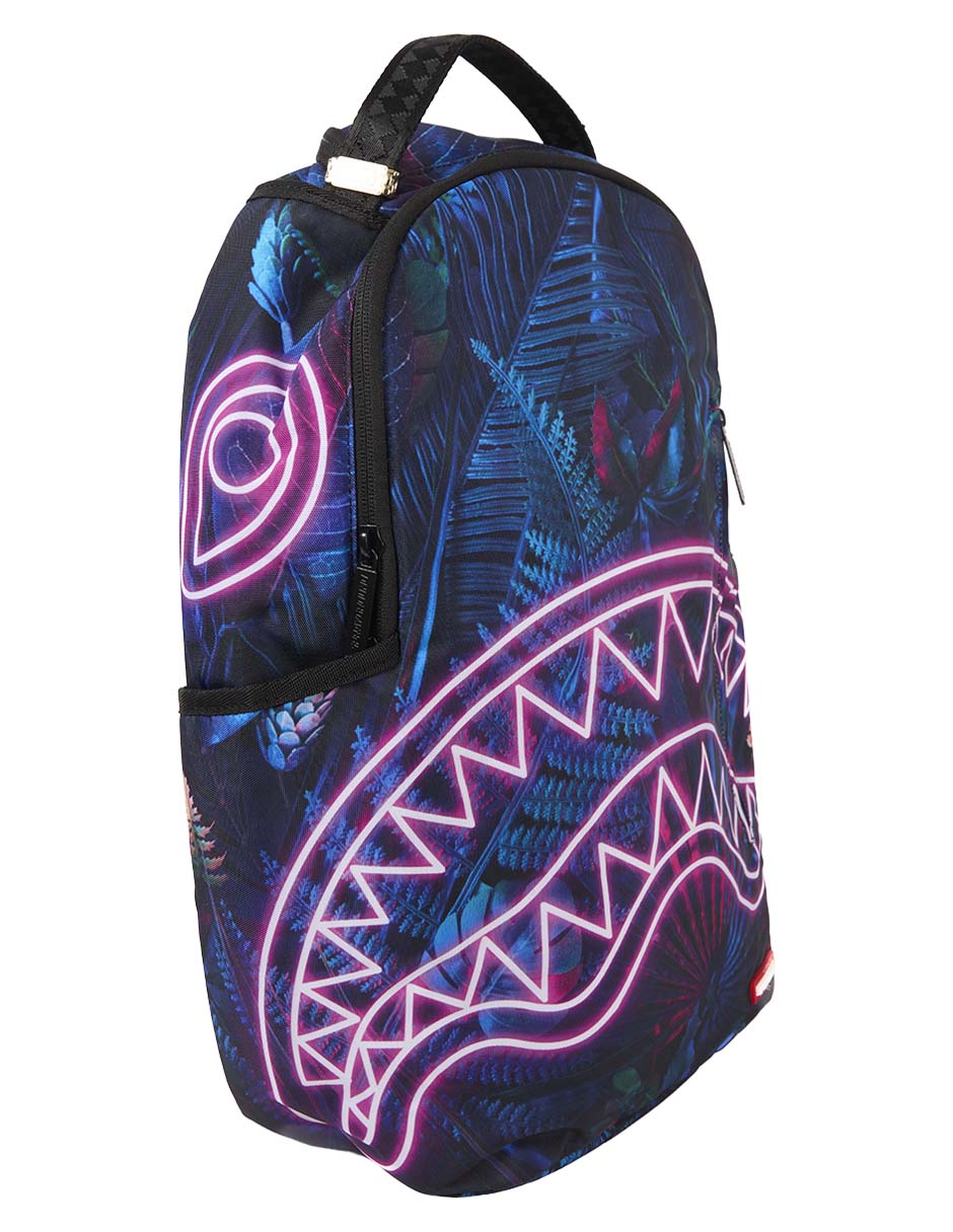 Mochila casual Shark Speeder Magenta Neon Jungle unisex 2