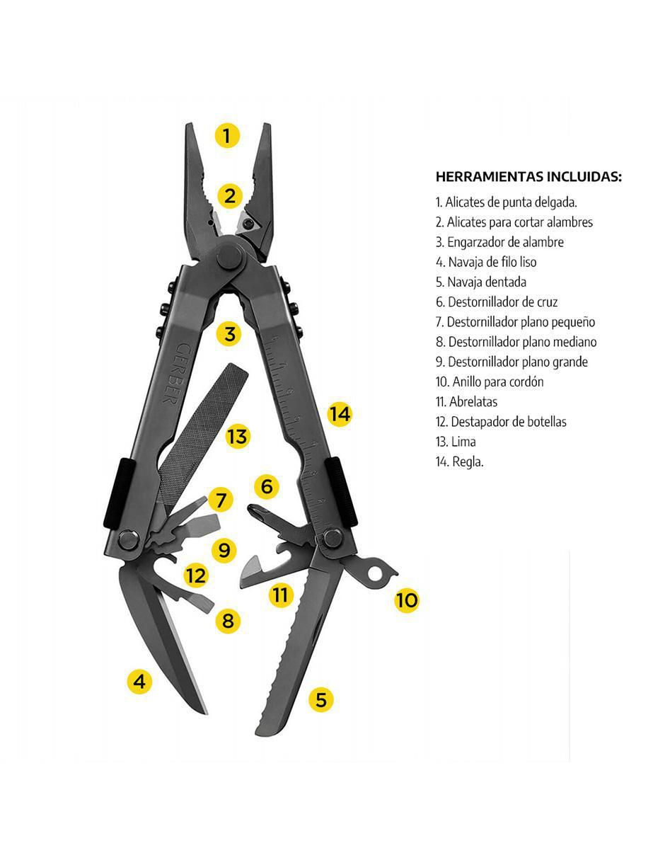 Navaja Plier 600 Needlenose BK 6