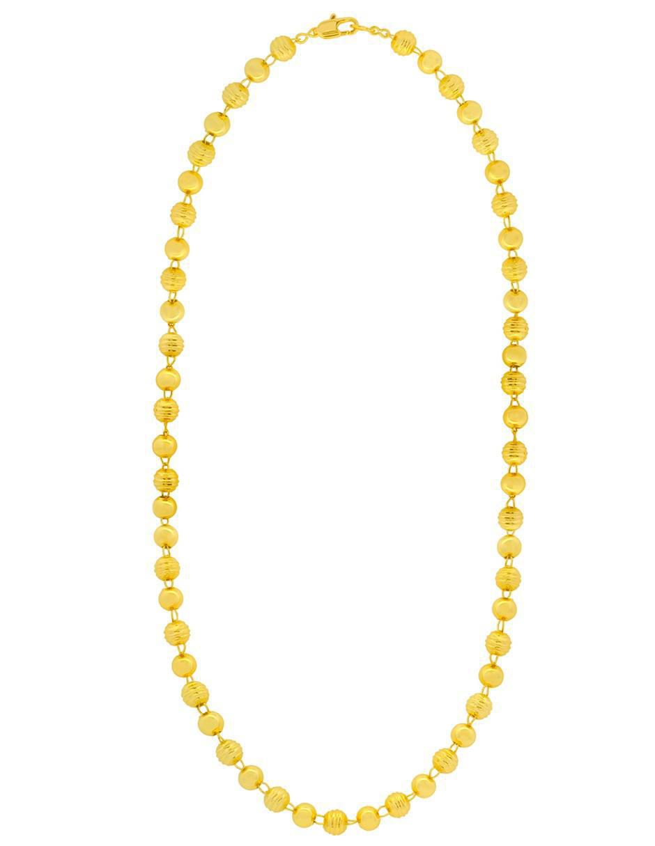 Collar de esfera 18 K 2