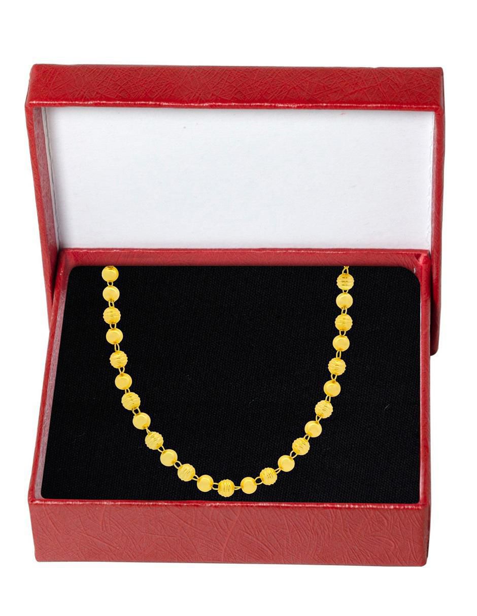Collar de esfera 18 K 5