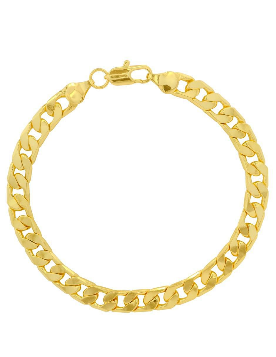Pulsera 18 K con acabado chapa de oro Pulsera 18 K con acabado chapa de oro
