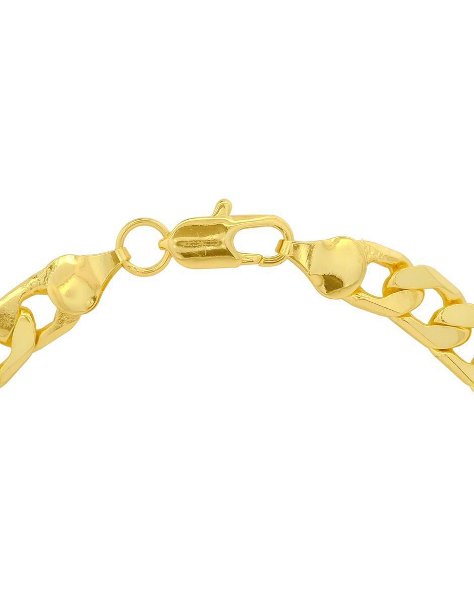 Pulsera 18 K con acabado chapa de oro 2
