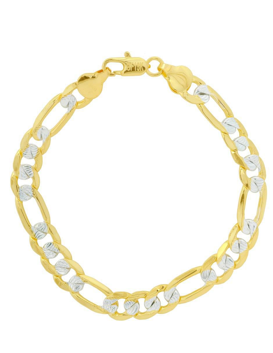 Pulsera 18 K con acabado chapa de oro Pulsera 18 K con acabado chapa de oro