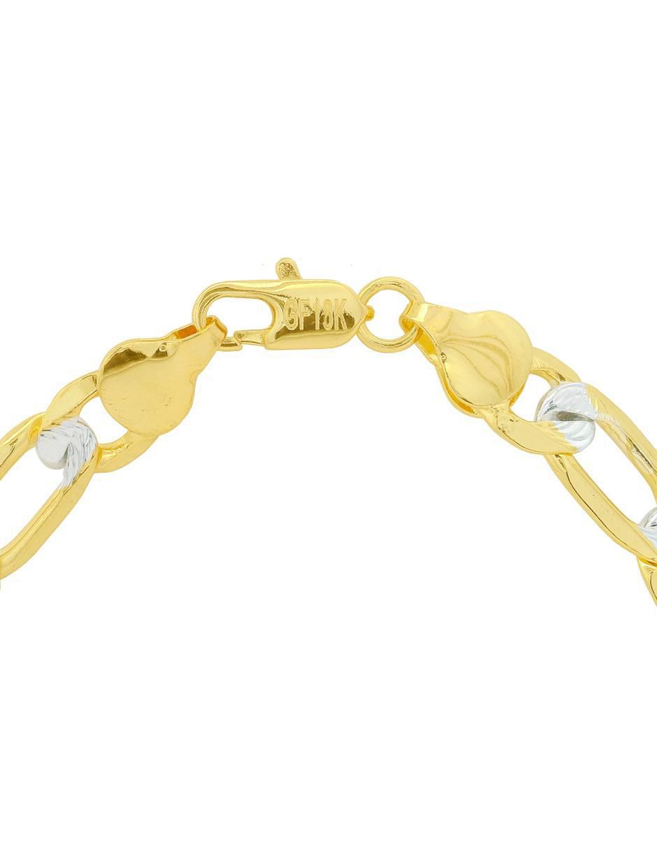 Pulsera 18 K con acabado chapa de oro 2
