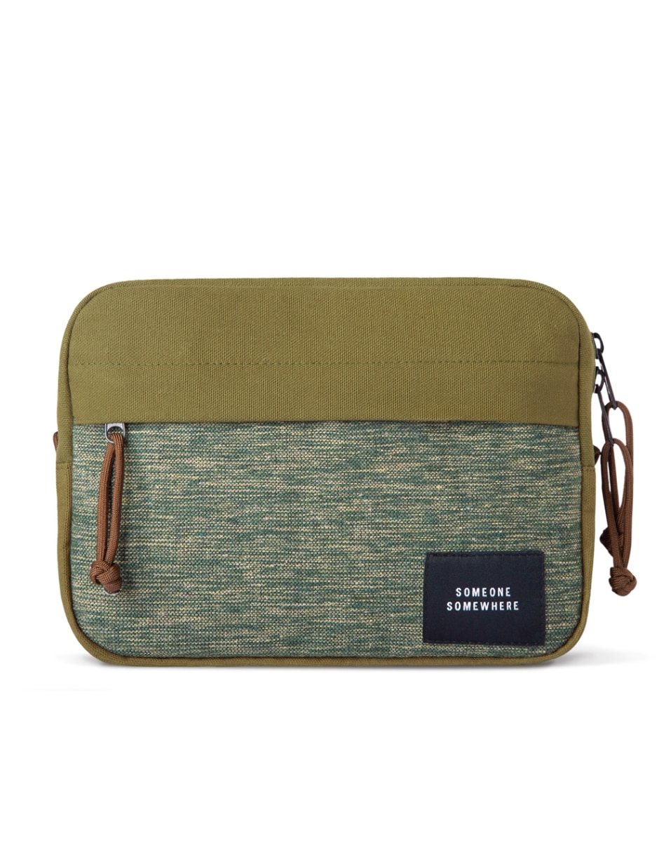 BOLSO SOMEONE SOMEWHERE B, VERDE OLIVO