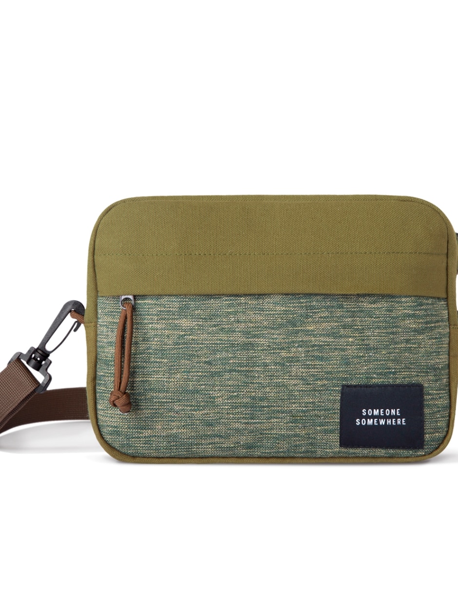 BOLSO SOMEONE SOMEWHERE B, VERDE OLIVO