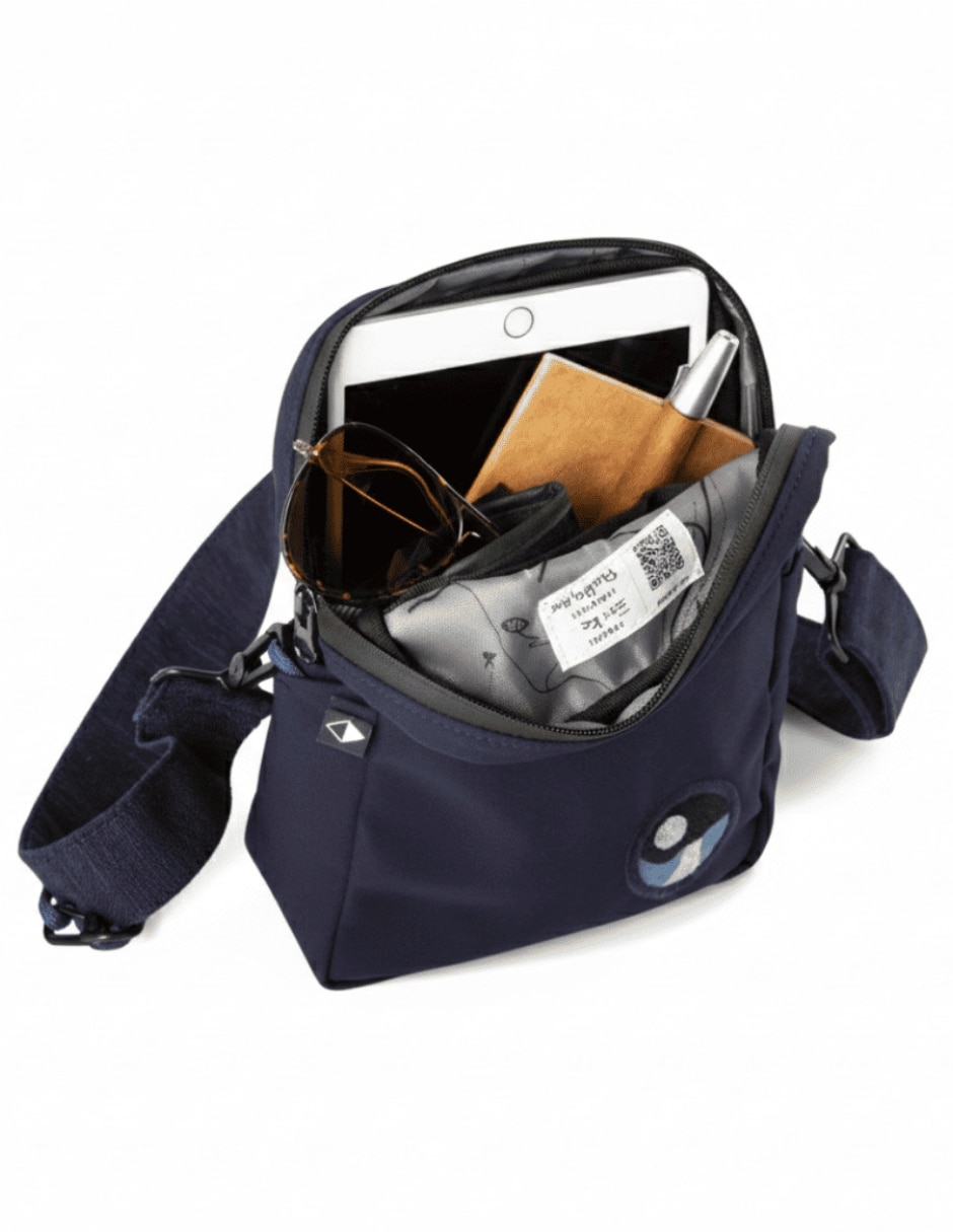BOLSO SOMEONE SOMEWHERE B, AZUL MARINO