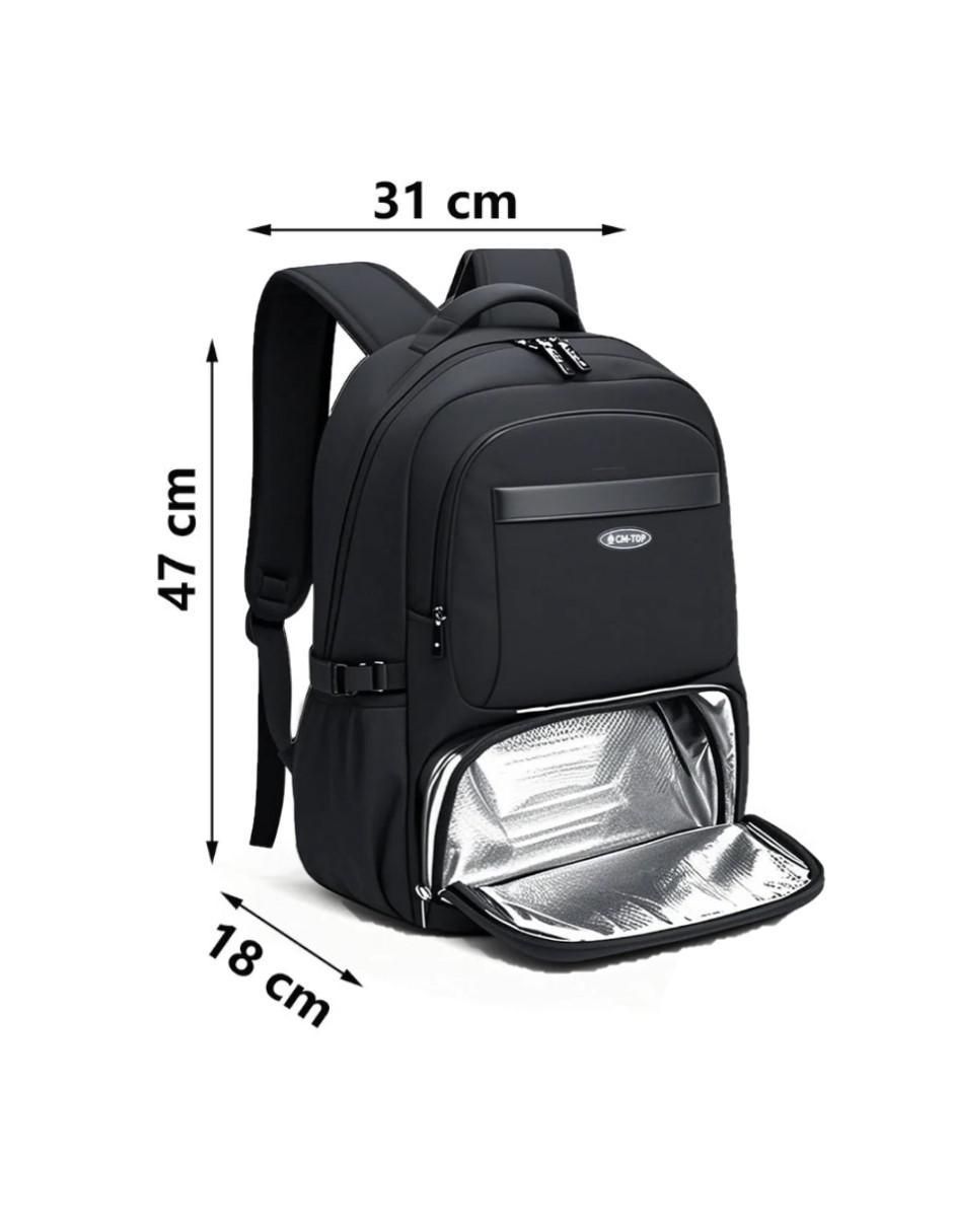Mochila con portalaptop impermeable unisex 4